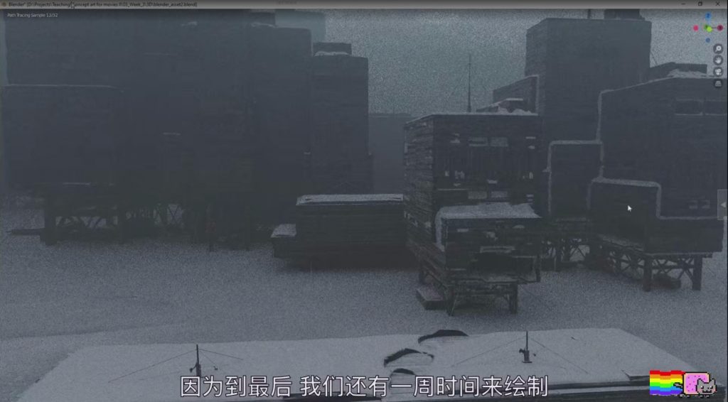 [中文字幕]概念艺术家Jama Jurabaev电影概念艺术设计理论及实践