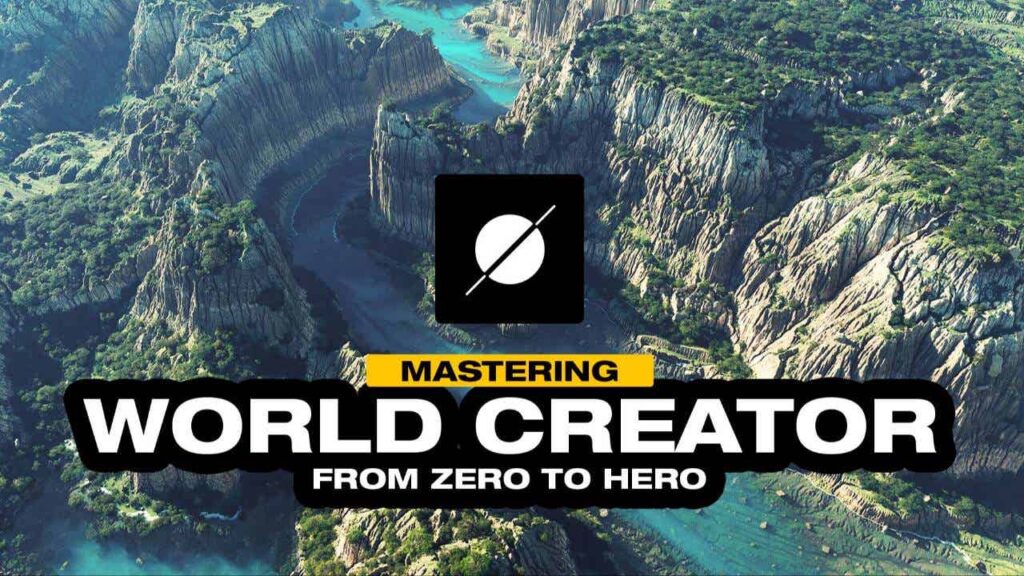 【中文配音及原版】World Creator 地形制作应用实践(更新中) — 图片 1