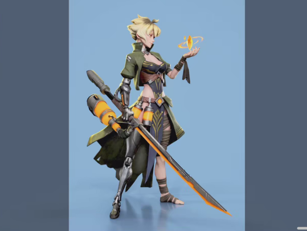 【中文配音及原版】Blender ZB 高级风格化人物艺术教程 — 图片 1