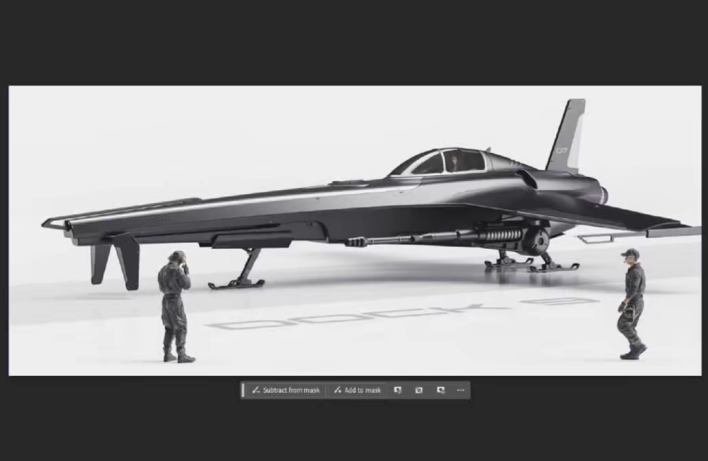 【中文配音及原版】科幻飞船Plasticity建模+Blender渲染 — 图片 1