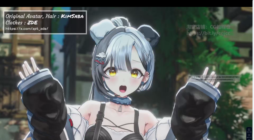 【中文字幕】Blender 3D VTuber虚拟形象制作：从零创建你的首个虚拟化身 — 图片 1