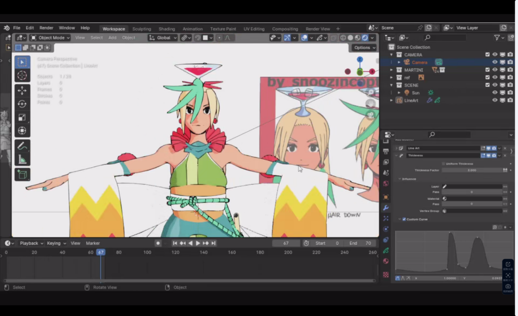 Blender 制作有乐趣的风格化3D动画 — 图片 1