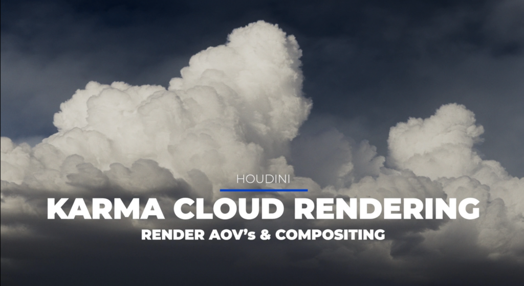 【中文字幕】超逼真云朵模拟课程 Break Your Crayons – Houdini Cloud Simulation Course — 图片 1