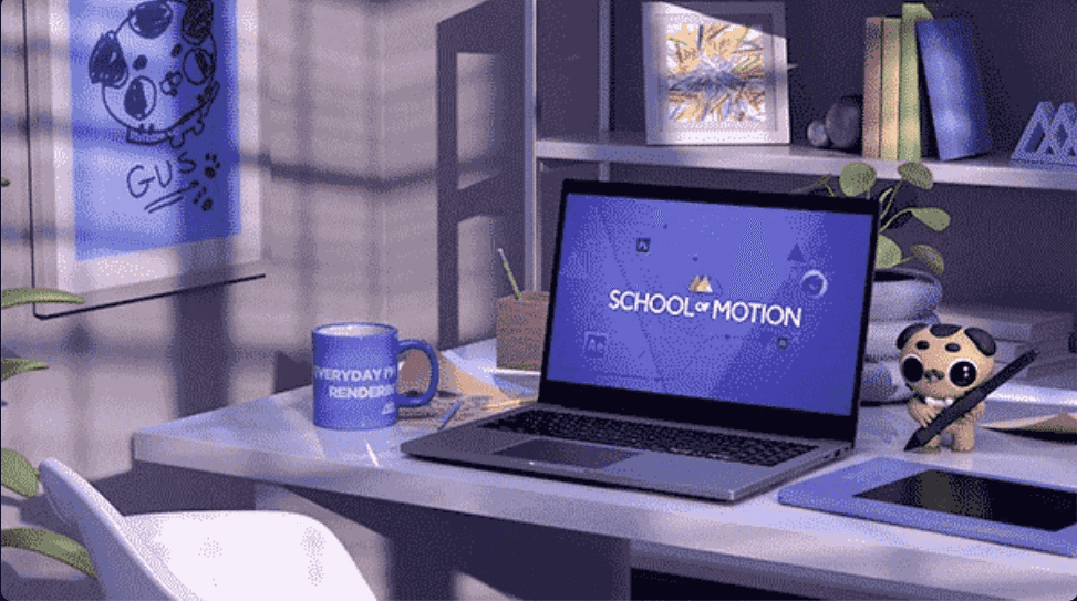 【中文字幕】C4D动态最佳入门 SchoolofMotion Cinema4D Basecamp 2024 — 图片 1