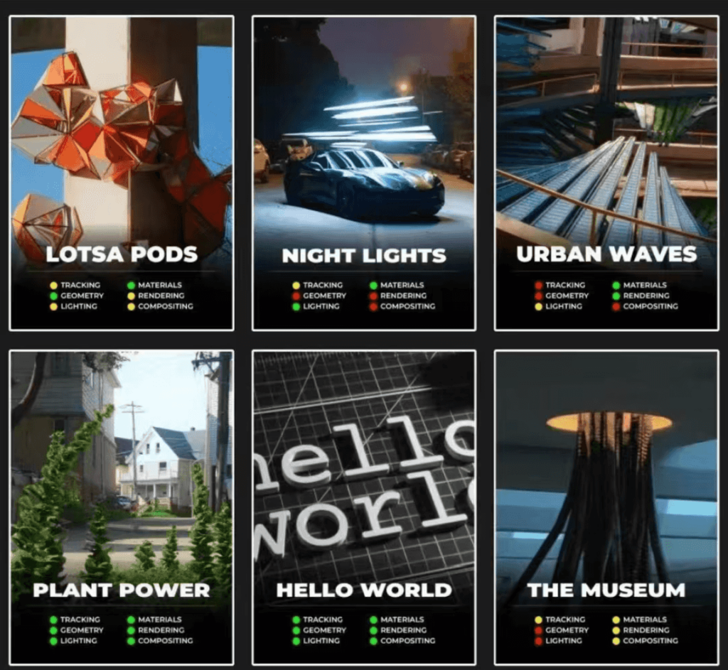 【中文配音及原版】Blender实景合成视觉实景特效 — 图片 1