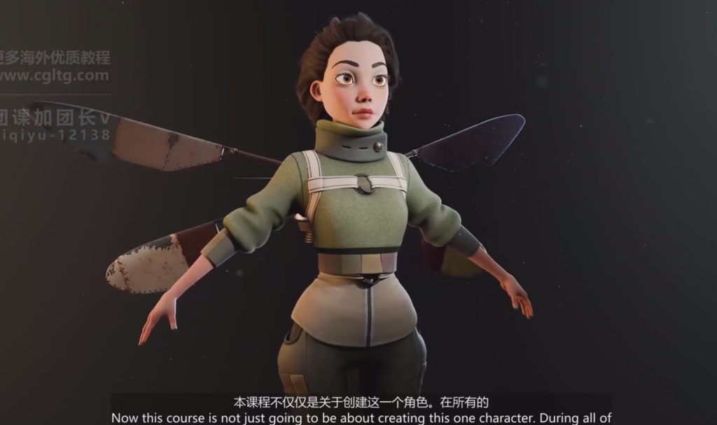 【中文配音及原版】CGboost-掌握Blender中3D角色 — 图片 1