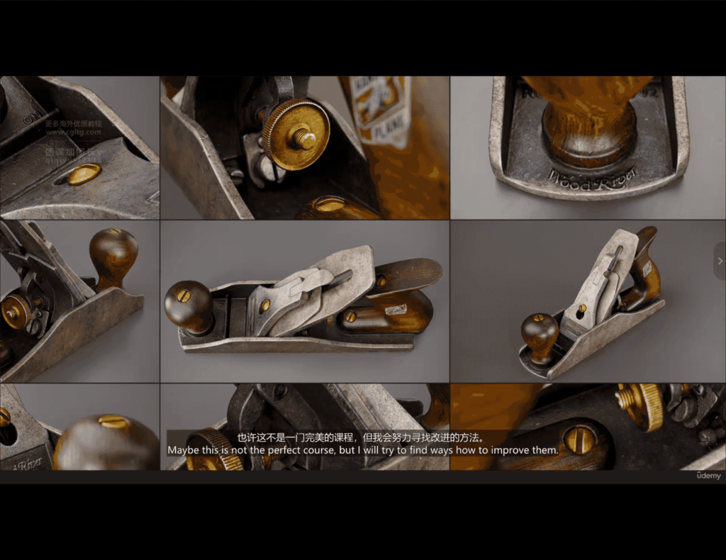 【中文配音及原版】Blender & SubstancePainter制作高质量资产纹理 — 图片 1