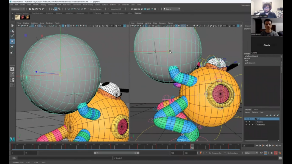 【无字幕稀缺】Animawarriors 有趣的3D动画基础课 3D Animation Basics — 图片 1