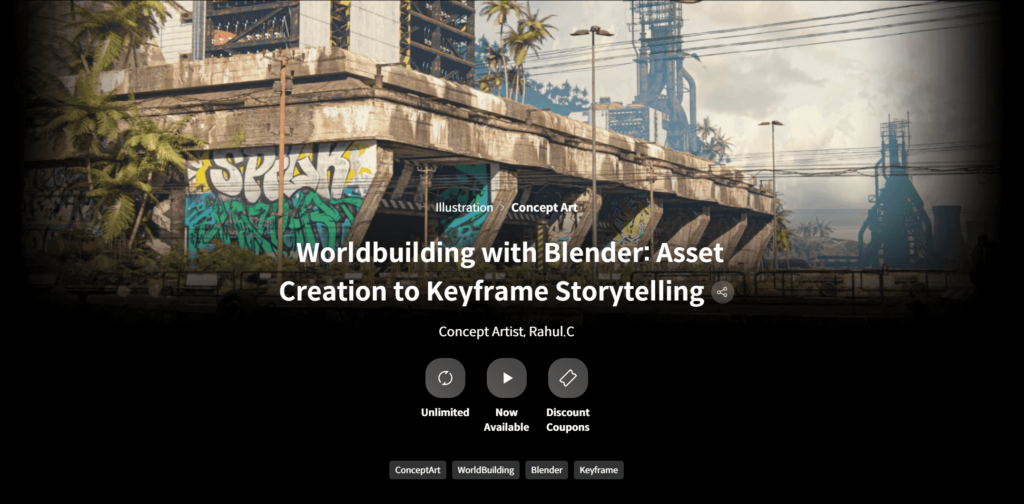 【中文字幕】使用Blender构建世界：从资产创建到关键帧叙事 — 图片 1