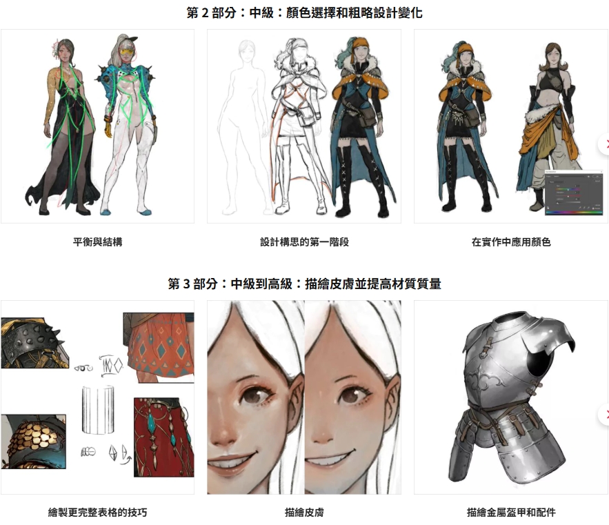 [中文字幕]概念艺术角色设计完全指南-从入门到精通 — 图片 4