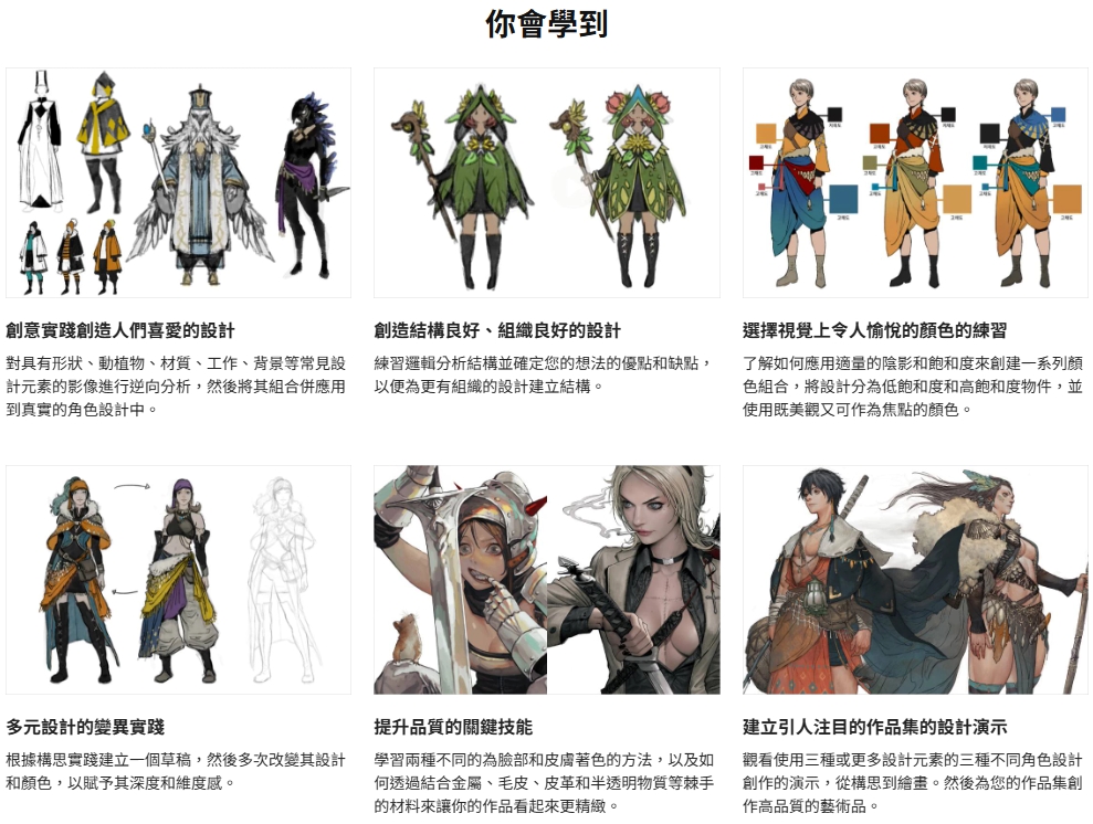 [中文字幕]概念艺术角色设计完全指南-从入门到精通 — 图片 6