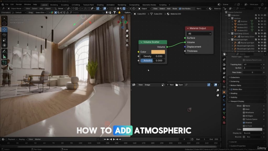 [英文教程-无字幕]Blender 4.2完整室内场景设计流程 — 图片 8
