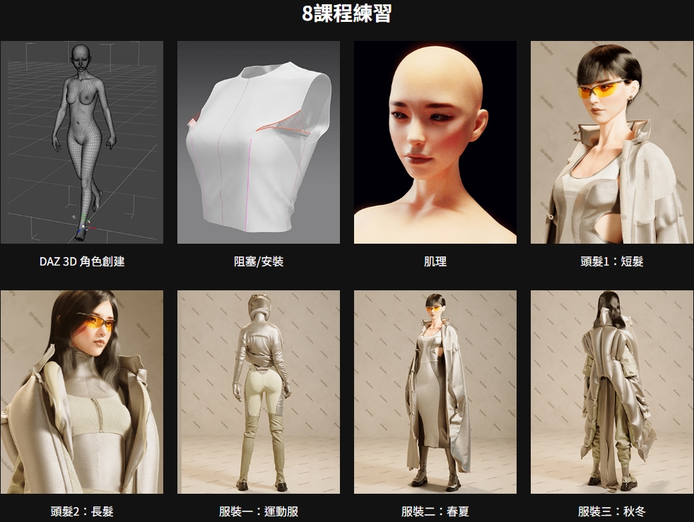 [中文字幕]杰出设计师使用C4D+MD打造未来时装时尚设计 — 图片 3
