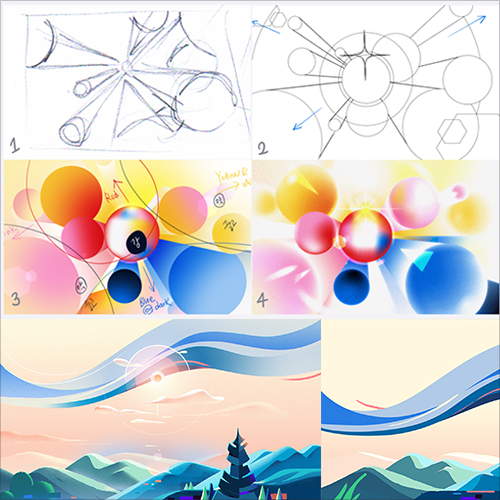 动态设计前期制作：概念发展与平面美术作品创作 — 课程示例 9