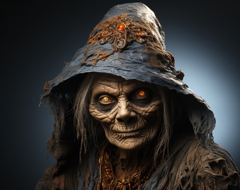 [英文教程-无字幕]ZBrush逼真女巫人物角色完整雕刻过程视频