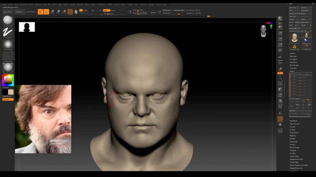 [中文字幕]ZBrush超写实3D人物角色高级课程 — 图片 2