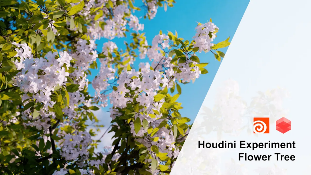 [工程文件]Houdini Hip工程 ：花&树 — 图片 1